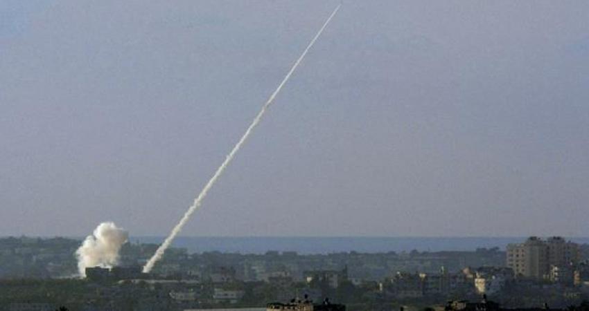 إطلاق صاروخ من غزة