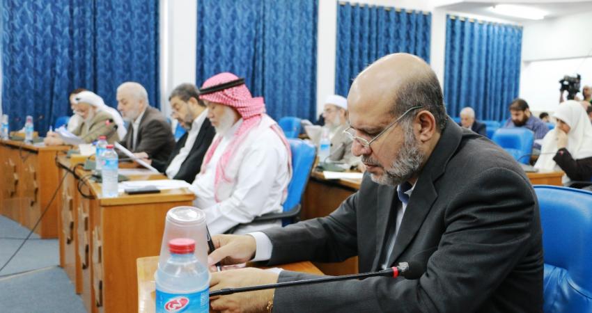 نواب المجلس التشريعي بغزة