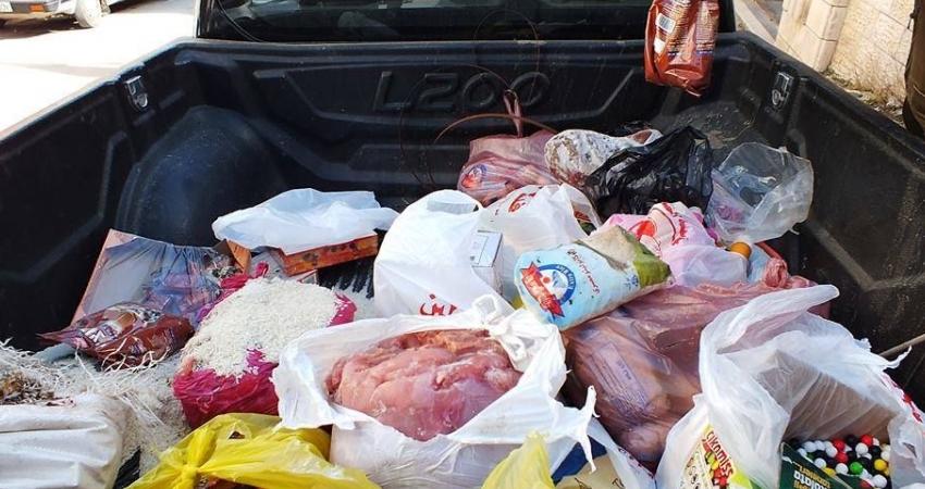 إتلاف لحوم ومواد تموينية منتهية الصلاحية في جنين
