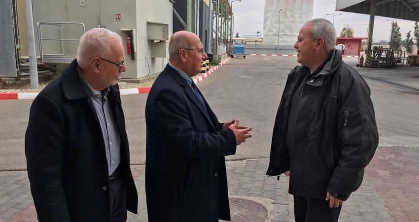 الخضري يزور محطة توليد الكهرباء ويقترح حلولًا سريعة للأزمة
