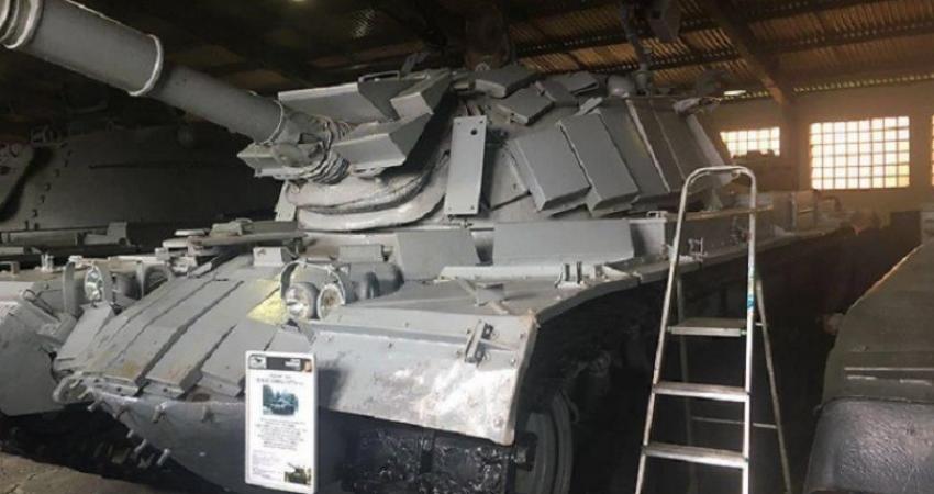 الدبابة التي استعادتها إسرائيل