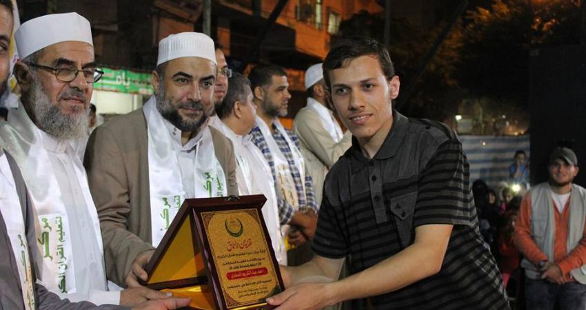 تخريج كوكبة من حفظة القرآن بمسجدين شرق غزة