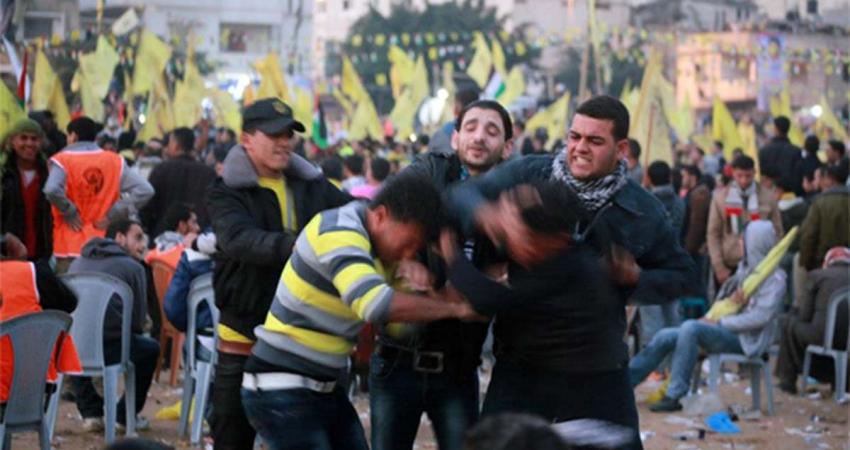 fatah-university-students-clash-abbas-and-dahlan-supporters