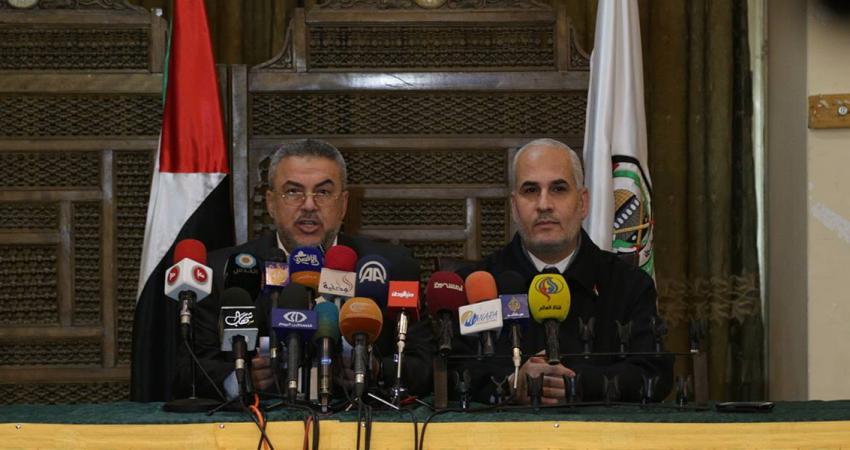 مؤتمر حماس لإسماعيل رضوان