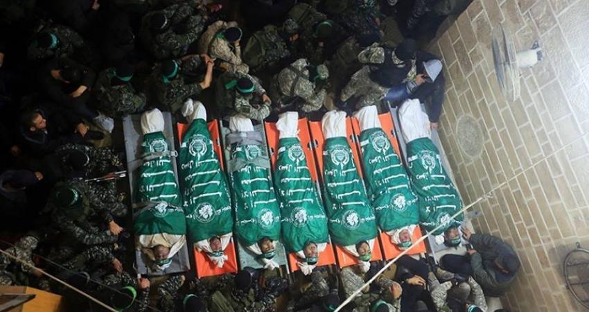 شهداء القسام أقمار الشجاعية السبعة