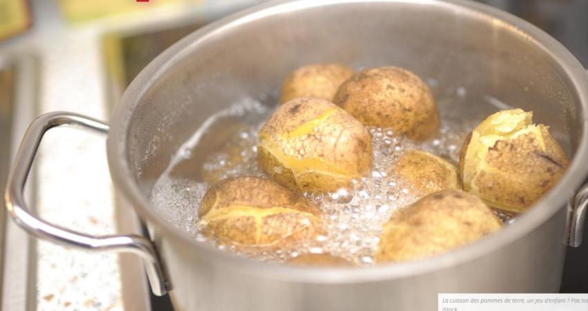 طبخ وسلق البطاطا