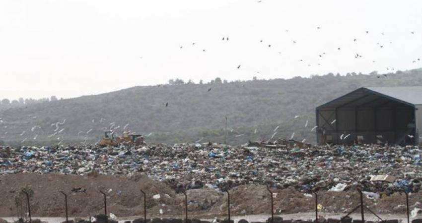 مكب النفايات بالضفة 