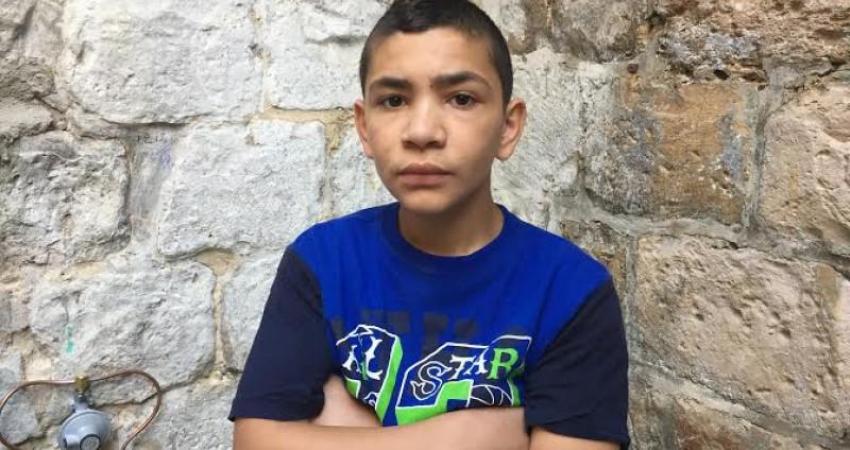 الطفل المقدسي مالك عسلية