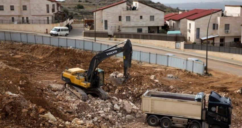 المستوطنات الإسرائيلية بالضفة