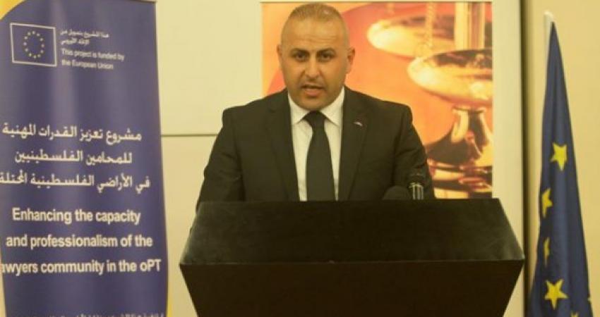 انتخاب المقدسي جواد عبيدات نقيبا للمحامين الفلسطينيين