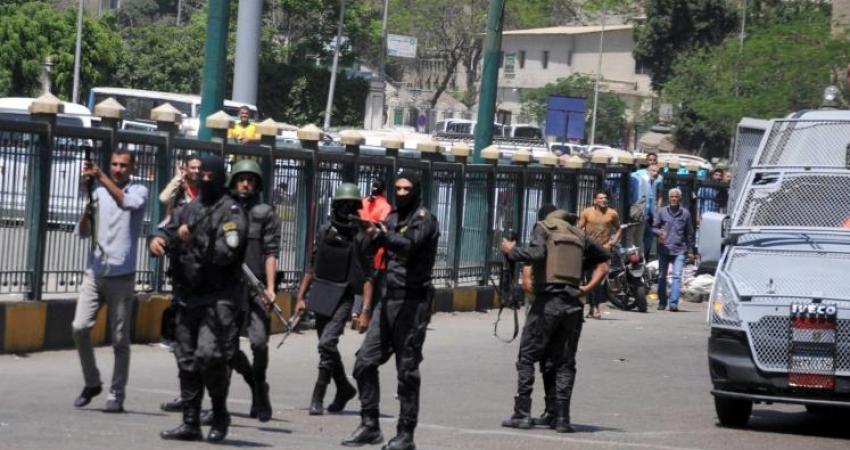 الأمن المصري في تظاهرات 25 إبريل