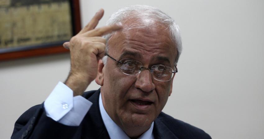 أمين سر منظمة التحرير الفلسطينية صائب عريقات