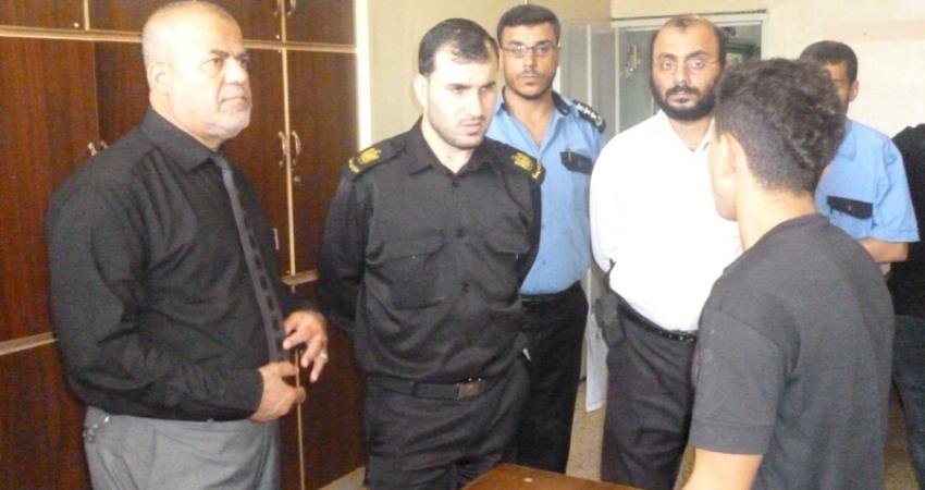 لجنة التفتيش بوزارتي العدل والداخلية تتفقد مقر مركز شرطة جباليا