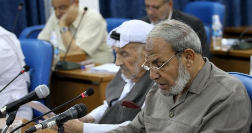 خلال جلسة بالتشريعي.. الزهار: التطبيع مع الاحتلال خيانة