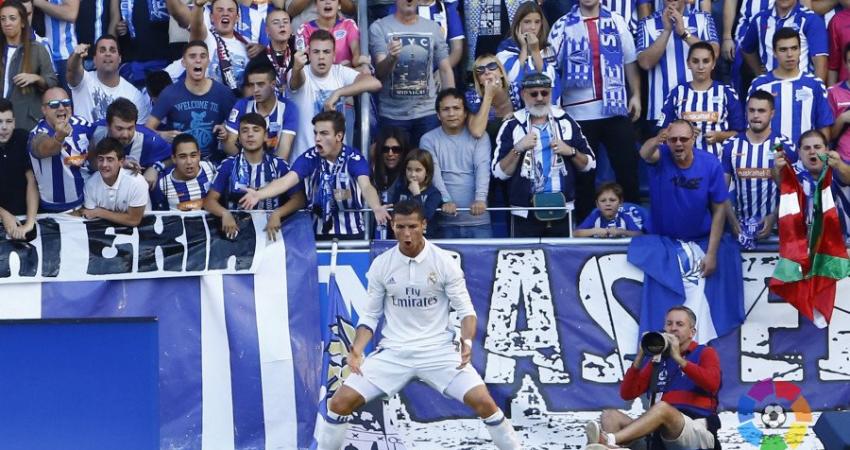 رونالدو يقود ريال مدريد لفوز ثمين ضد ألافيس
