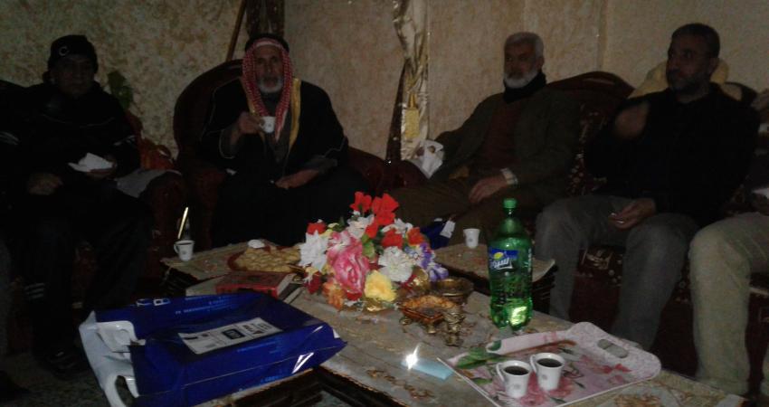التواصل الجماهيري للجهاد يزور عائلة إرحيم بغزة