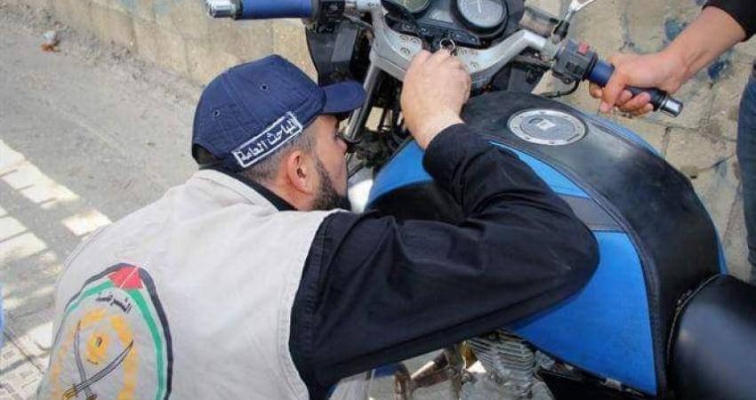 مباحث رفح تضبط 5 دراجات نارية مسروقة