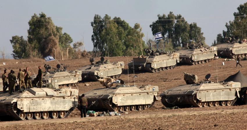 سحب آليات لجيش الاحتلال الإسرائيلي