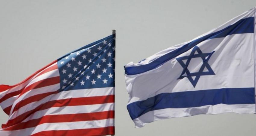 علم إسرائيل وأمريكا