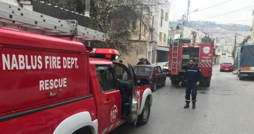وفاة طفل بحريق شمال نابلس والشرطة تحقق
