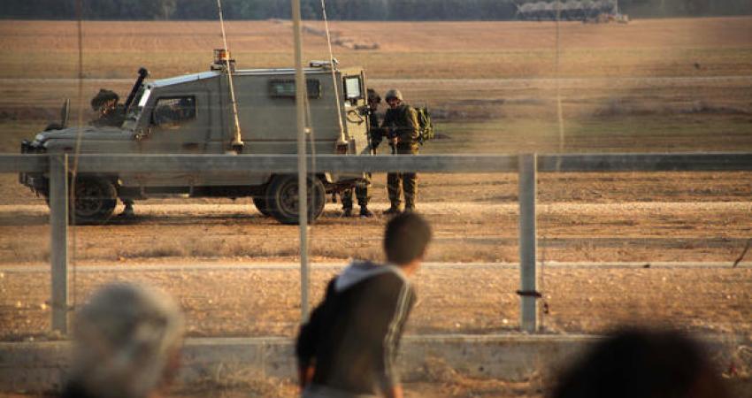 إصابة شاب شرق جباليا