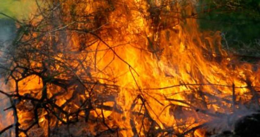 حريق بالقدس