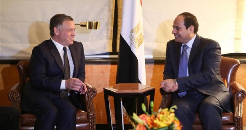 الملك عبد الله والسيسي