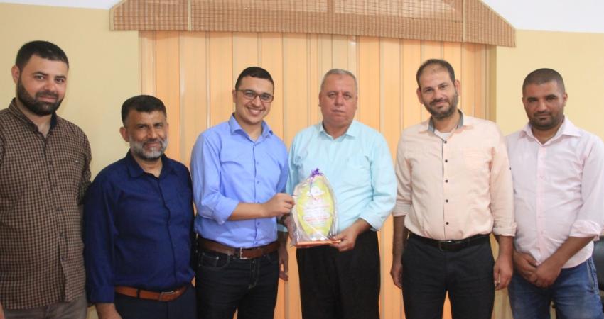 مديرية شمال غزة وواعد تناقشان سبل خدمة قضية الأسرى