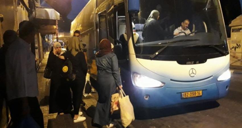 95 عائلة مقدسية تزور أبناءها الأسرى على نفقتها الخاصة
