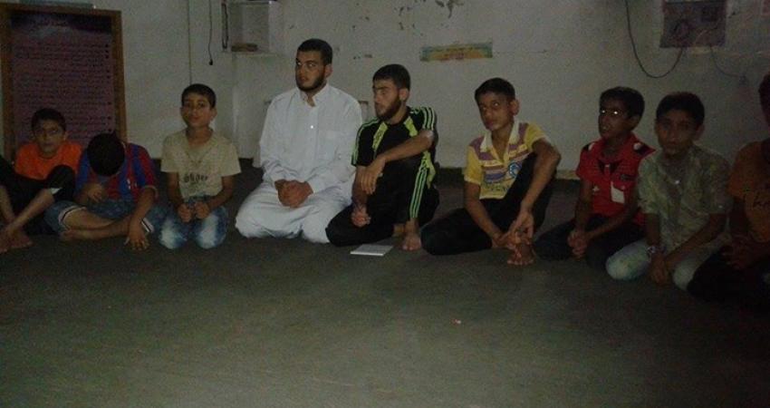 صورة خبر تنظيم الكتلة الإسلامية سلسلة لقاءات فتية الحق بدير البلح