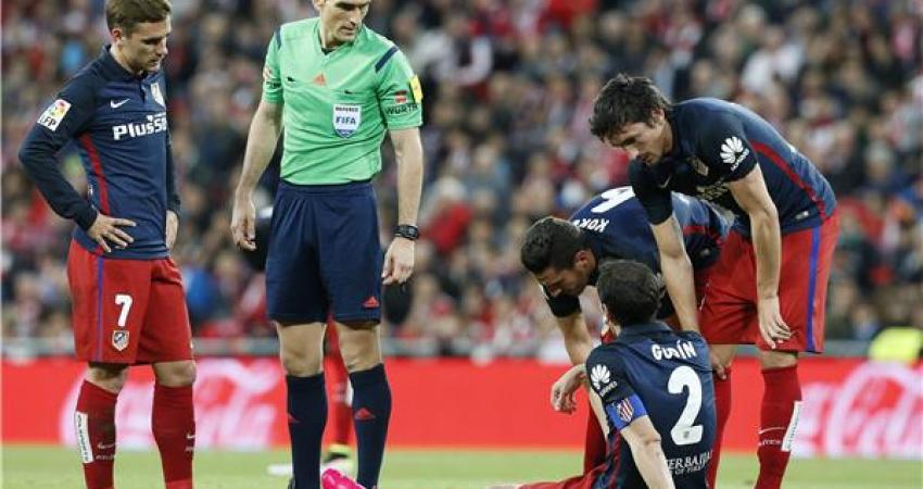 أتلتيكو مدريد يتلقى ضربة موجعة قبل موقعة بايرن ميونيخ