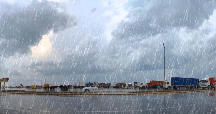 الجزء الثاني لمنخفض طابور الجوي اليوم وأمطار رائعة بمشيئة الله