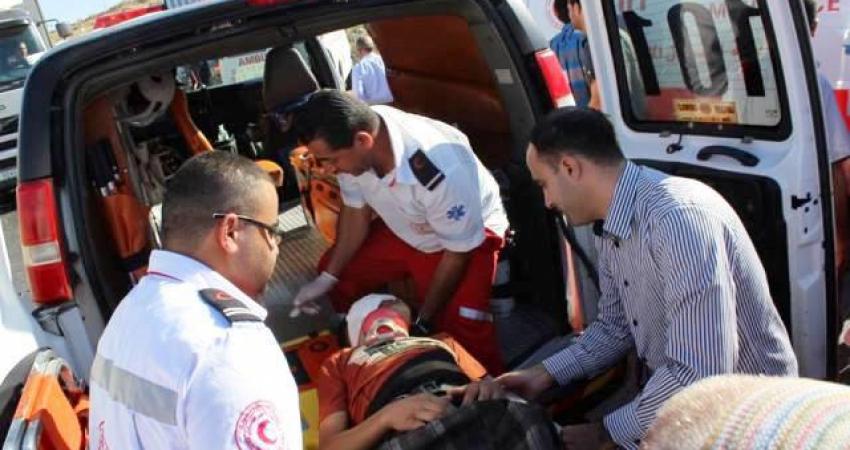 إسعاف أولي لمصاب