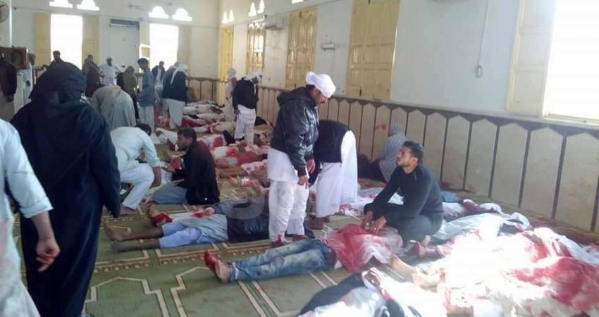 حماس تدين جريمة استهداف مسجد في سيناء