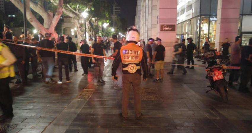 موقع عملية سارونا بتل أبيب