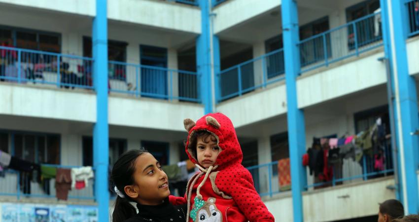 آخر مستجدات الإيواء لدى "الأونروا" في قطاع غزة