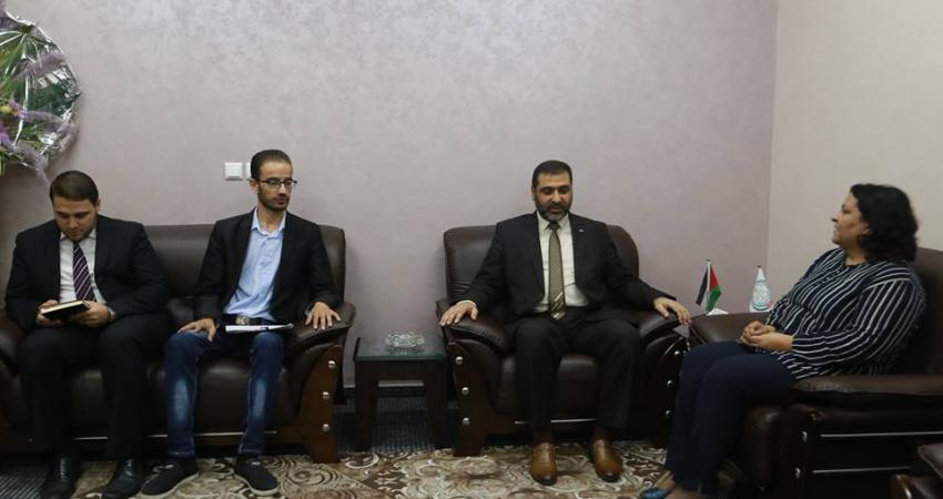 النائب العام يستقبل ثلاث مؤسسات حقوقية في لقاءات منفصلة