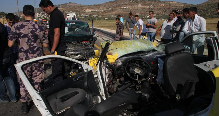 حوادث سير نابلس