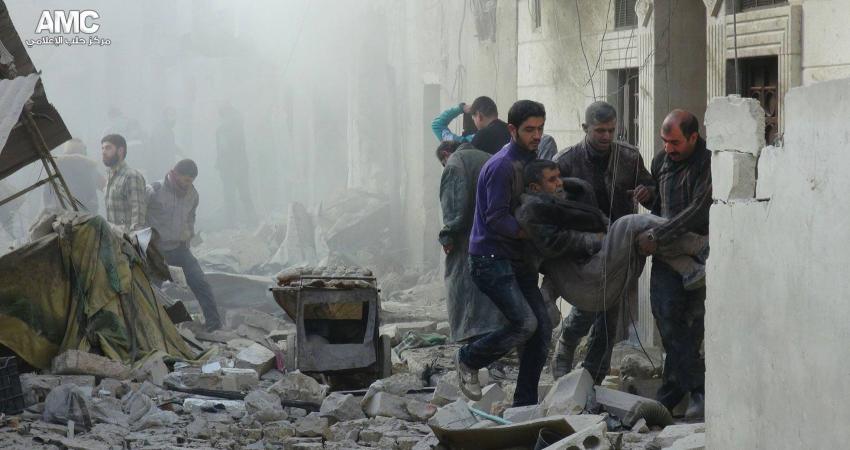 قصف حلب