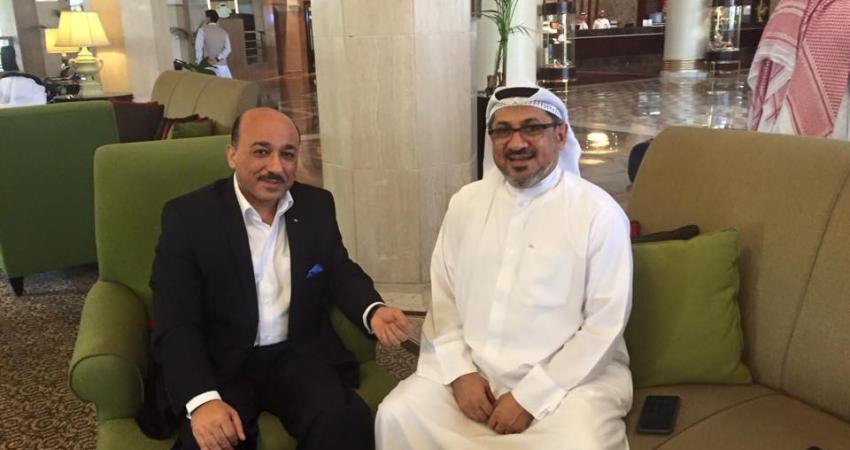 لقاء مدير العمليات في الصندوق الكويتي