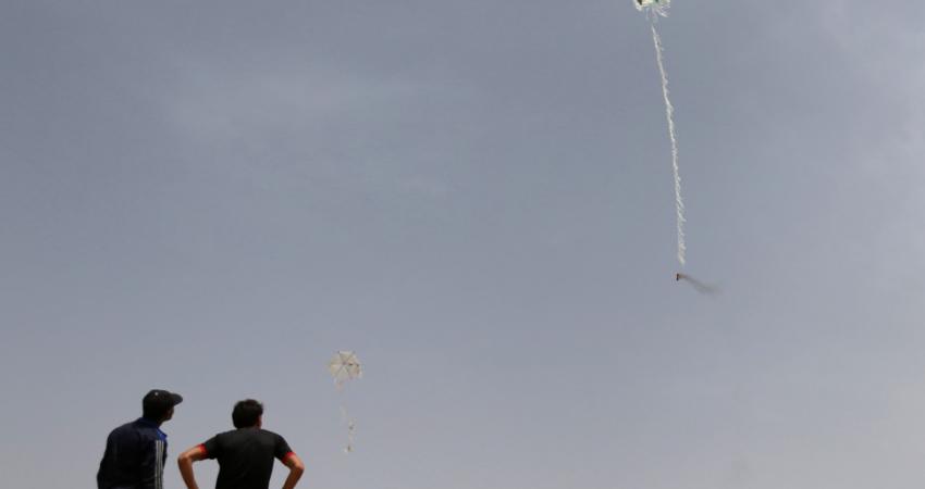 طاشرة ورقية في غزة