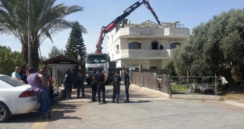 هدم مباني بالداخل المحتل