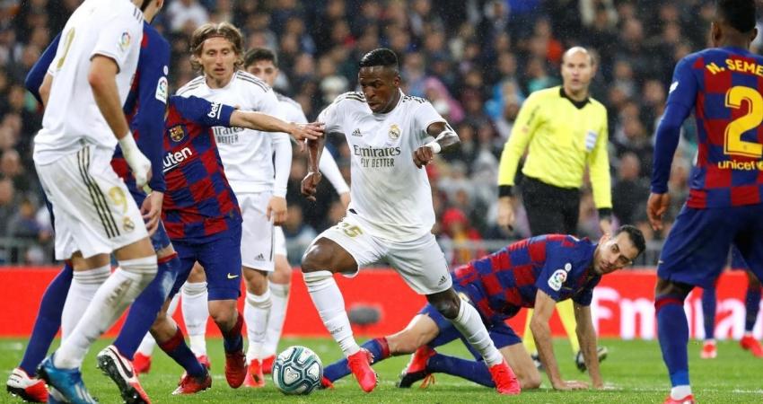 Vinicius Real vs Barcelona Reuters