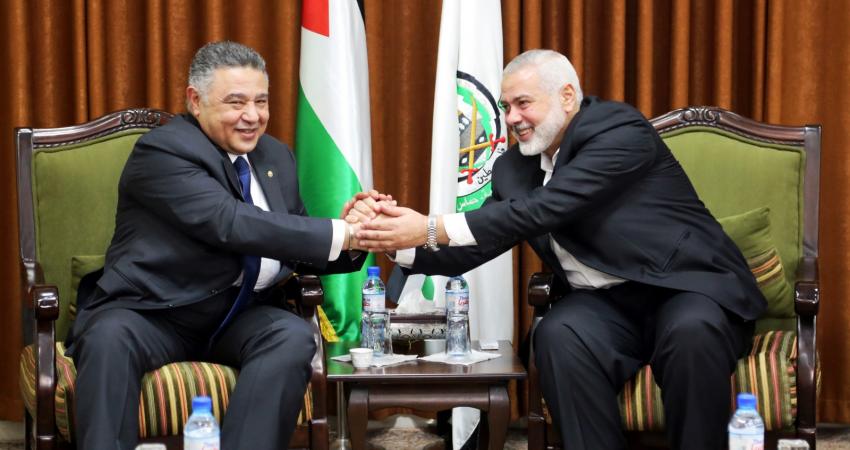 الوفد الأمني المصري يغادر غزة