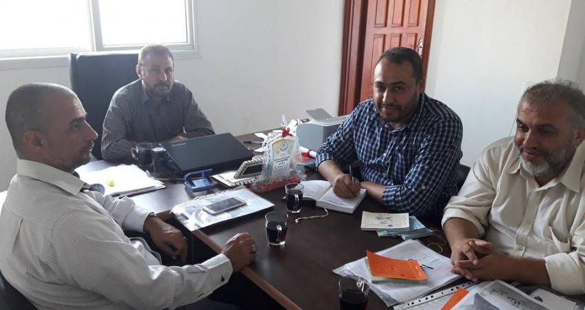 خلال اللقاء في وزارة العدل