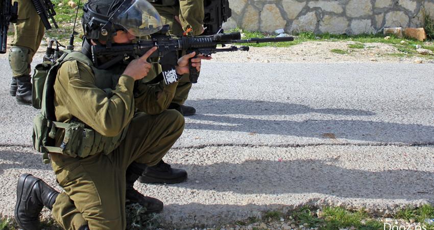 إصابة 3 مواطنين برصاص الاحتلال في نابلس