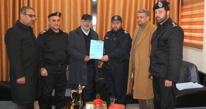 أبو نعيم يتسلم نتائج مسابقة تعيين 500 عنصر بالوزارة