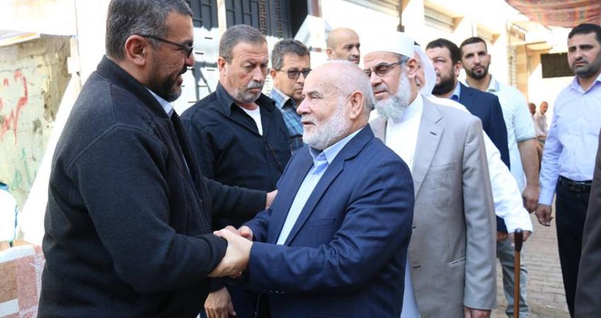التشريعي يعزي عائلات الشهداء المفقودين بالنفق