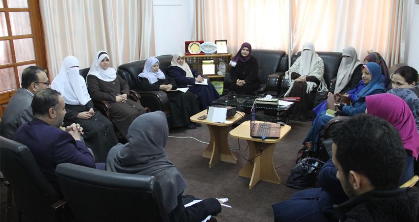 لجنة المرأة والطفل بوزارة الثقافة بغزة