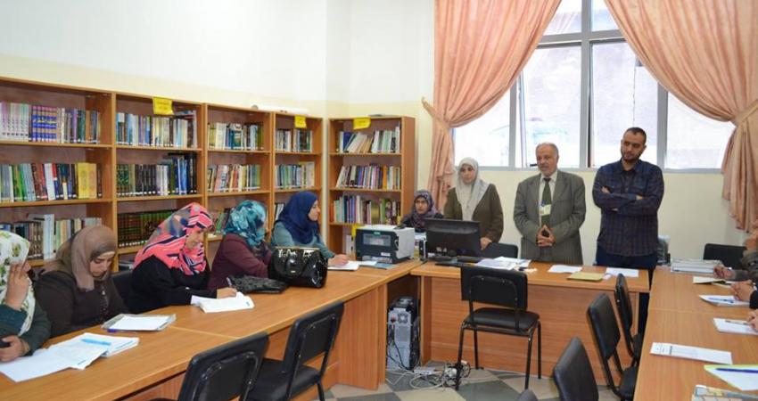 صورة خبر عقد تعليم الوسطى اجتماعًا لأمناء المكتبات